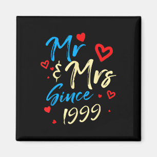 Imán Sr. & Sra. Desde 1999 Parejas 23ª Boda Anniv