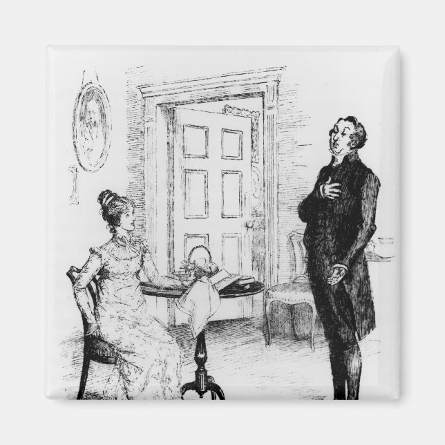 Imán Sr. Collins y Elizabeth (Frente)