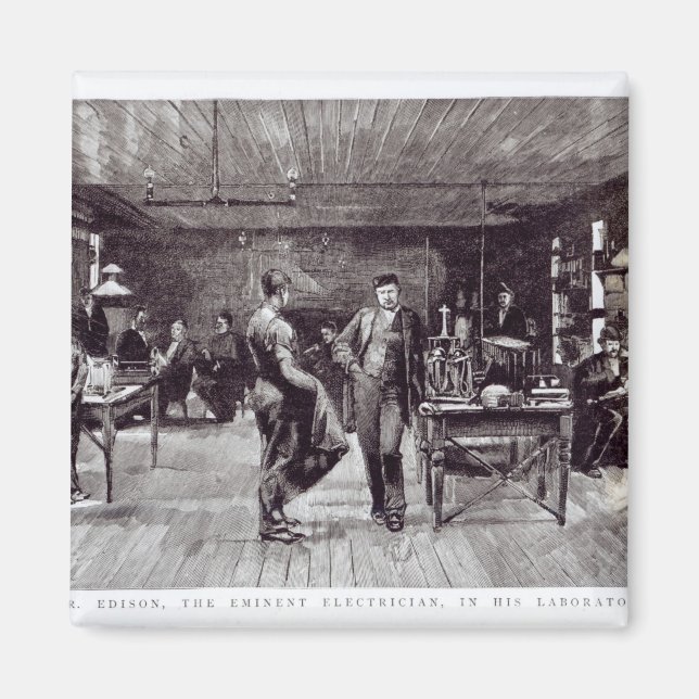 Imán Sr. Edison , El Eminente Electricista (Frente)