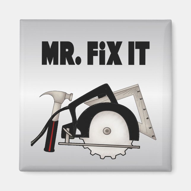 Imán Sr. Fix It (Frente)