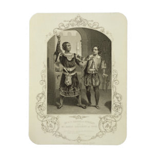Imán Sr. G.V. Brooke como Othello y James Bennett como