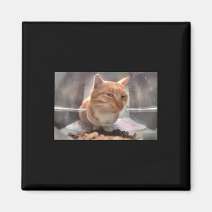 Imán Sr. Gato Fresh Meme Side Eye Cat