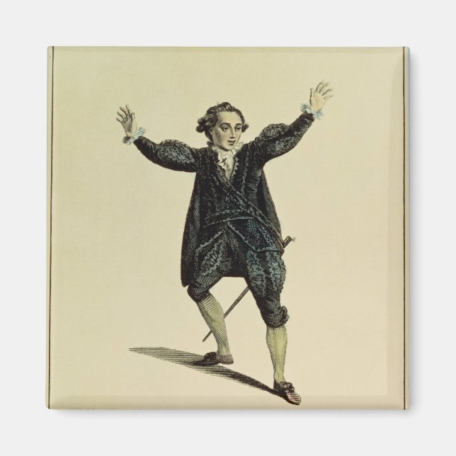 Imán Sr. Holman en el personaje de Romeo, pub. 1784 (Frente)