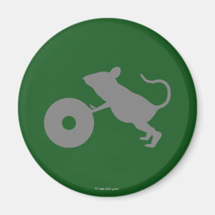 Imán Sr. Jingles de la milla verde