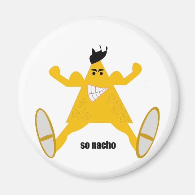 Imán Sr. Macho Nacho (Frente)