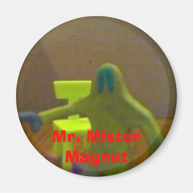 Imán Sr. Mister Magnet (Frente)