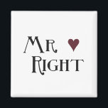 Imán Sr. right<br><div class="desc">Peaceful Dreams tiene regalos inspiradores que puedes encontrar en camisetas, iPhone, iPad, estuches para iPod touch, mangas y pieles. También puede encontrar nuestros regalos en las toallas para ratón, tazas de café, posters, estampados de lienzo, castras, baldosas, almohadas, chanclas, imanes y más. También contamos con moda de niñas, moda, hipster,...</div>