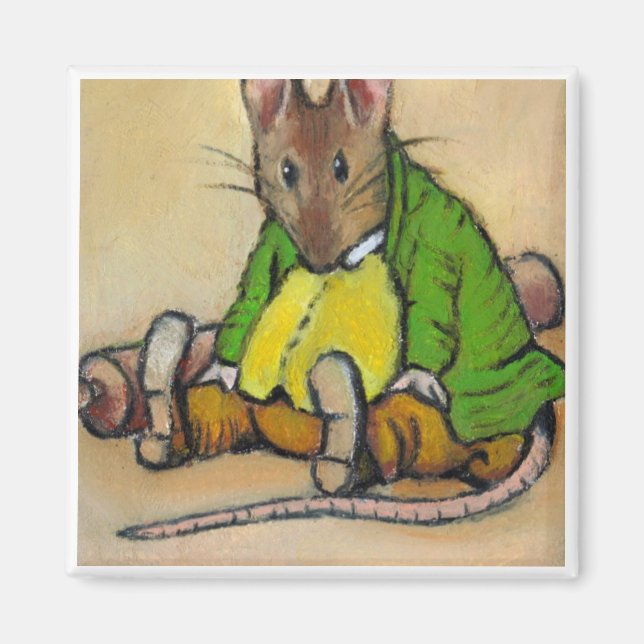 IMÁN SR. SAMUEL WHISKERS, DESPUÉS DE BEATRIX POTTER (Frente)
