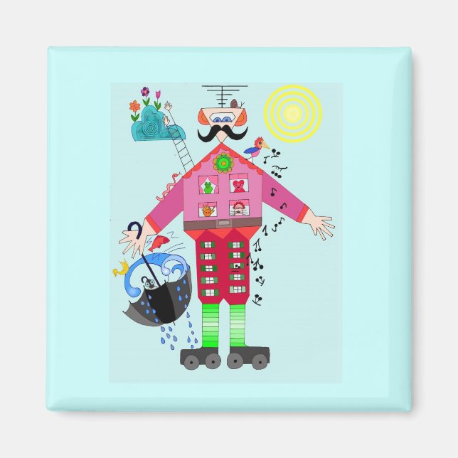 Imán Sr. Shelter (Frente)