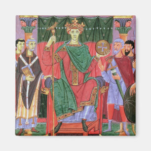 Imán Sra. Cim.4453 f.42r Sacro emperador romano Otto II