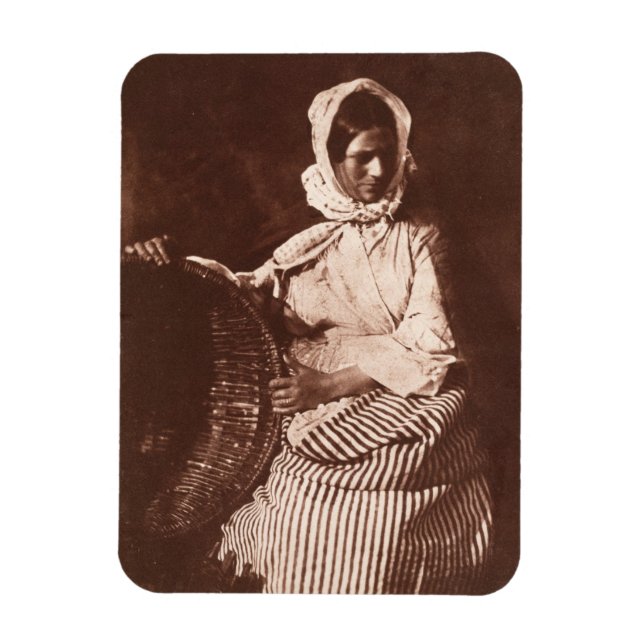 Imán Sra. Hall, Newhaven, c.1843-47 (papel salado impre (Vertical)
