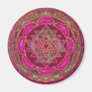 Imán Sri Lakshmi Yantra Mandala