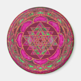 Imán Sri Lakshmi Yantra Mandala