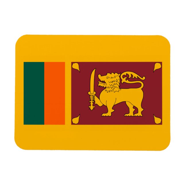 Imán Sri Lanka: Bandera de Sri Lanka (Horizontal)