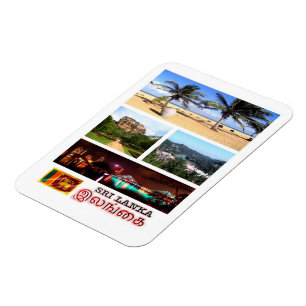 Imán Sri Lanka - Mosaico - Magnet