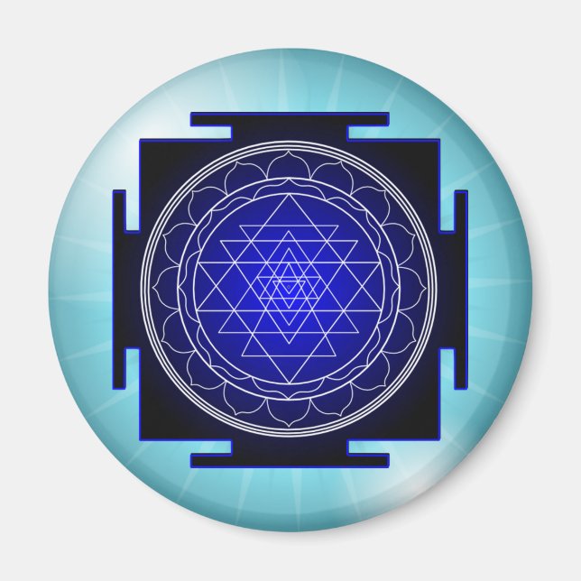 Imán sri yantra imnet (Frente)