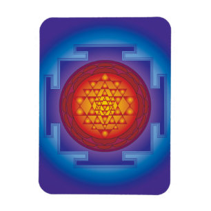 IMÁN SRI YANTRA - LLAMA