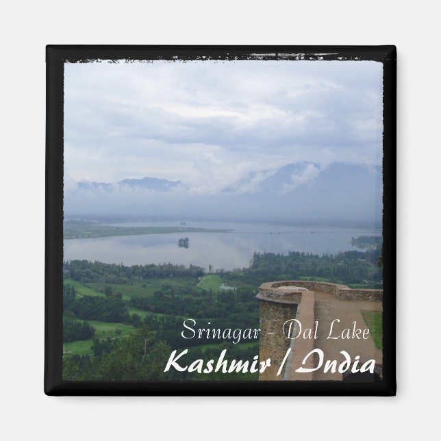 Imán Srinagar, Cachemira, India (Magnet) (Frente)