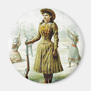 Imán Srta. Annie Oakley