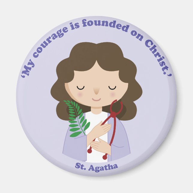 Imán St. Agatha (Frente)