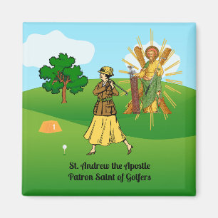 Imán St. Andrew y Lady Golfer