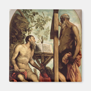 Imán St Andrew y St Jerome