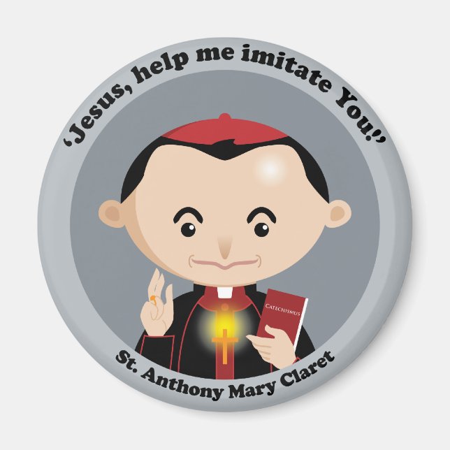 Imán St. Anthony Mary Claret (Frente)