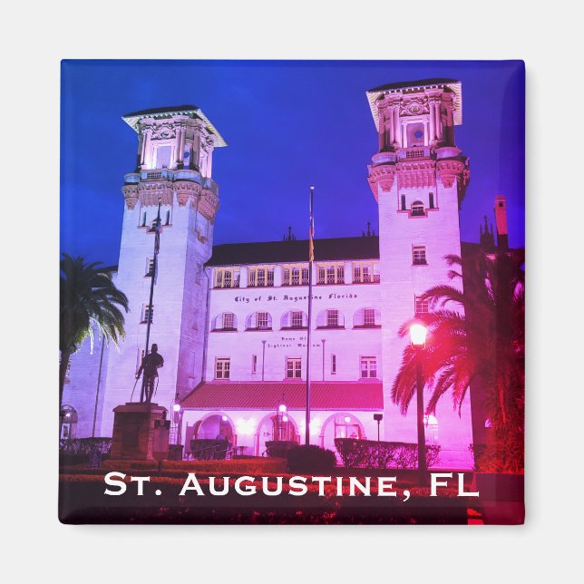 Imán St. Augustine, FL - Hotel Alcazar (Frente)
