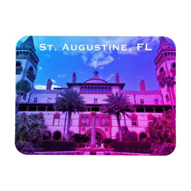 Imán St. Augustine, FL - Ponce de León (Horizontal)