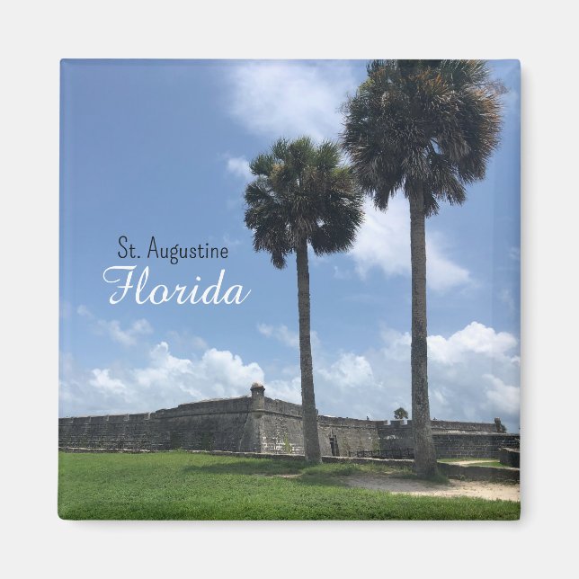 Imán St Augustine Florida (Frente)