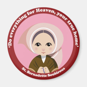 Imán St. Bernadette Soubirous
