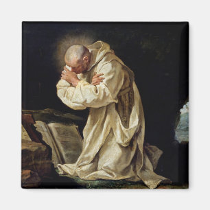 Imán St. Bruno que ruega en el desierto, 1763