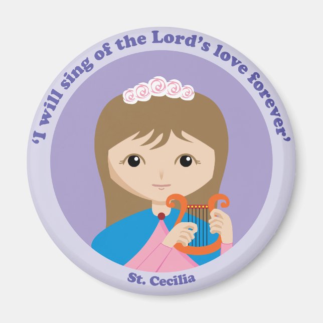 Imán St. Cecilia (Frente)