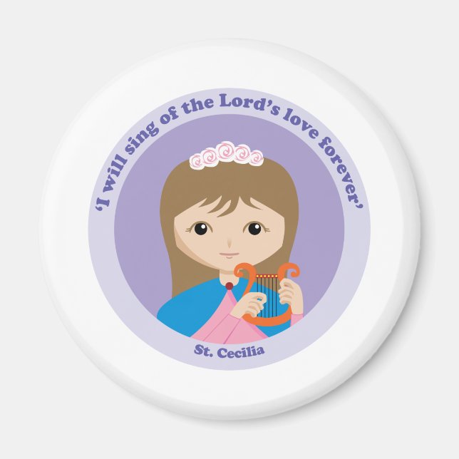 Imán St. Cecilia (Frente)