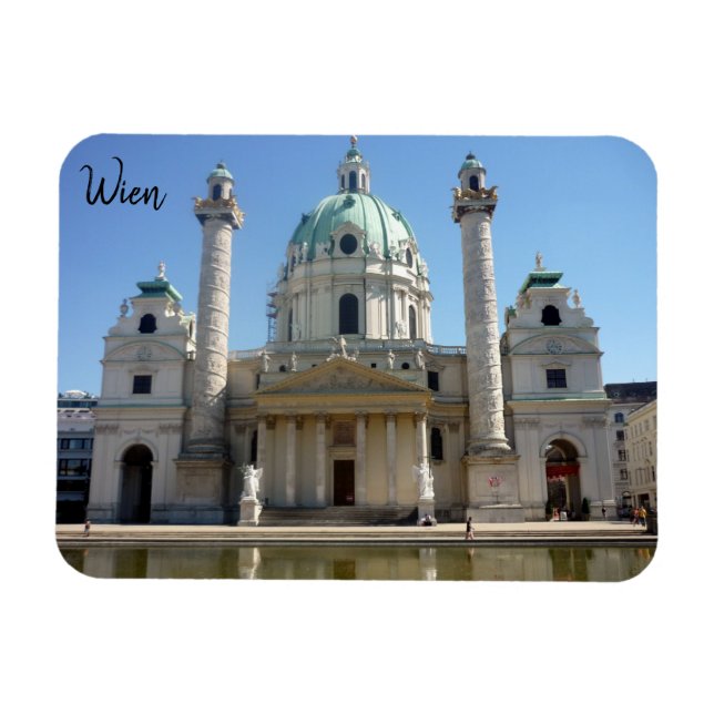 Imán st charles wien (Horizontal)