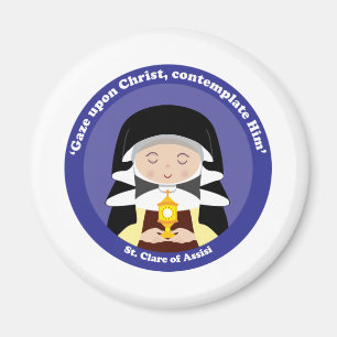 Imán St. Clare de Assisi