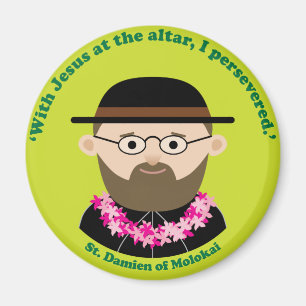 Imán St. Damián de Molokai