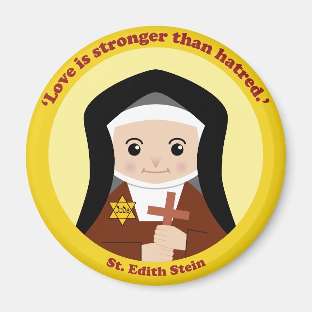 Imán St. Edith Stein (Frente)