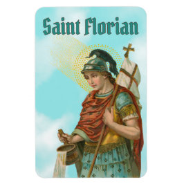 Imán St. Florian con cubo (cielo despejado; M 019)