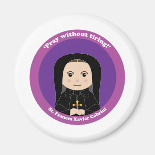 Imán St. Frances Javier Cabrini