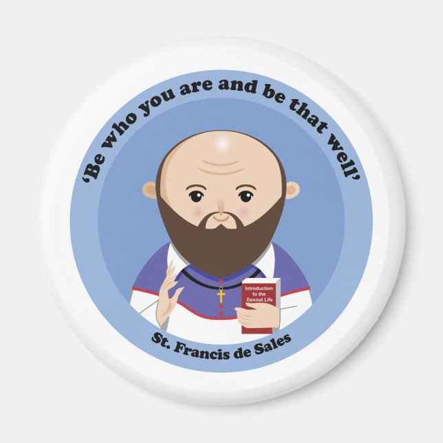 Imán St. Francis de Sales (Frente)