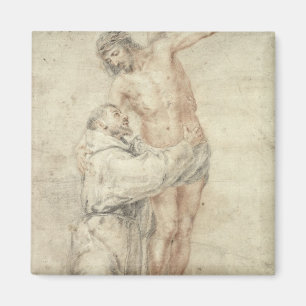 Imán St Francis que rechaza el mundo y el abarcamiento