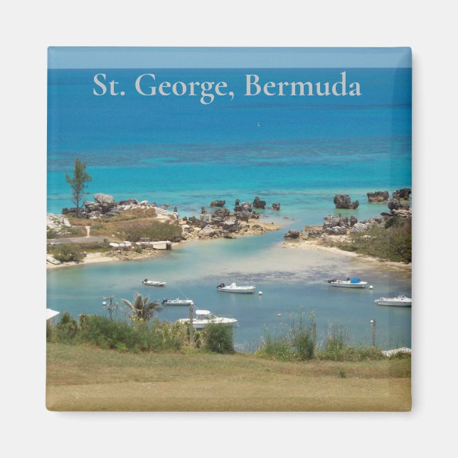 Imán St. George Bermuda (Frente)