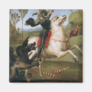 Imán St. George Fighting Dragon Raphael Bella Artes