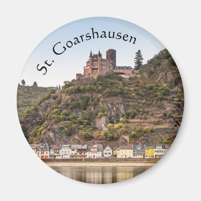 Imán St. Goarshausen - Burg Katz (Frente)