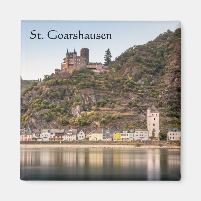 Imán St. Goarshausen - Burg Katz (Frente)