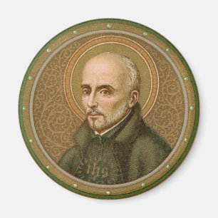 Imán St. Ignatius Loyola (BK 050) Redondo