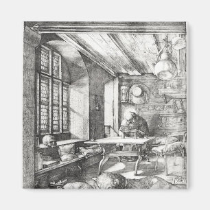 Imán St. Jerome en su estudio, 1514