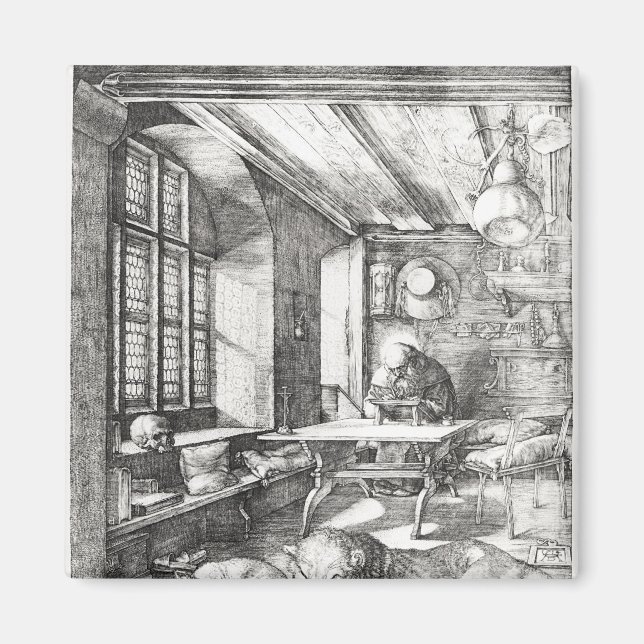 Imán St. Jerome en su estudio, 1514 (Frente)