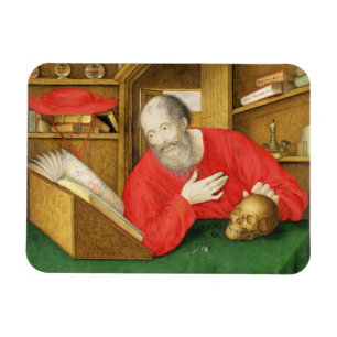 Imán St Jerome en su estudio, 1650 (bodycolour y w/c